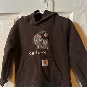 Carhartt Dark Brown Fleece Jacket